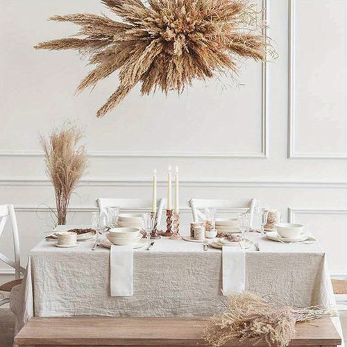 Elegant Linen Tablecloth for Stylish Home Decor