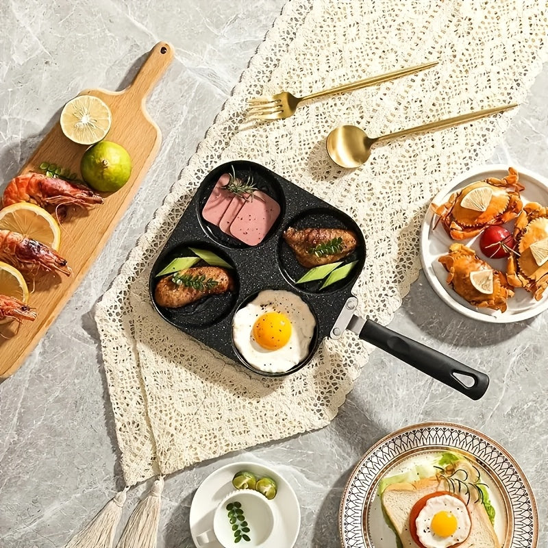 Versatile 4Cup NonStick Skillet Fry Eggs Pancakes and Burgers