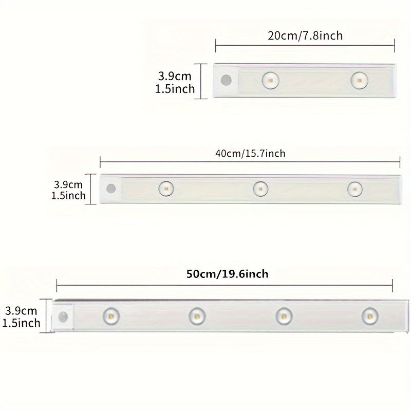 Smart MotionSensing LED Light USB Rechargeable Dimmable Wireless