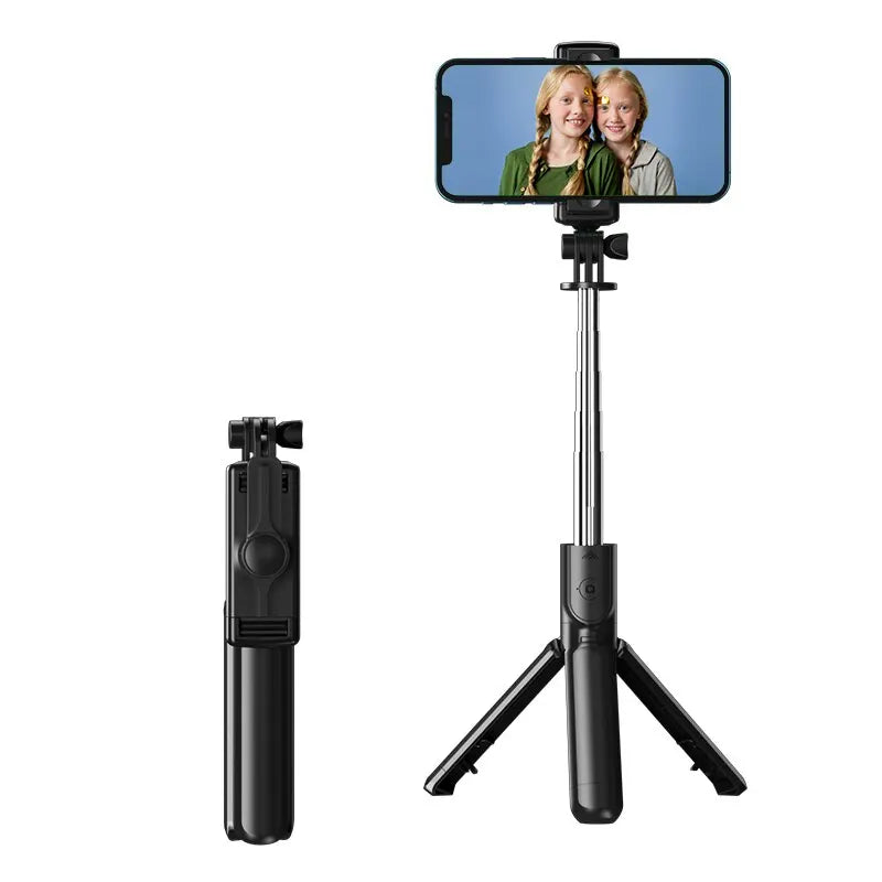 Bluetooth Wireless Selfie Stick Mini Tripod Extendable Monopod Remote