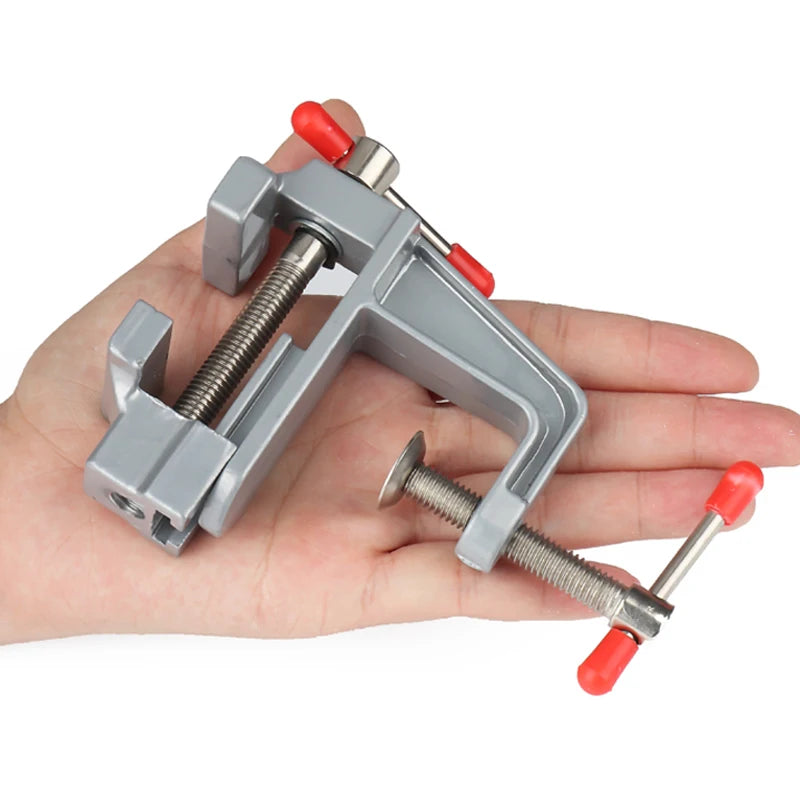 Mini Bench Vise Muliti-Funcational 3.5&quot Aluminum Miniature Small