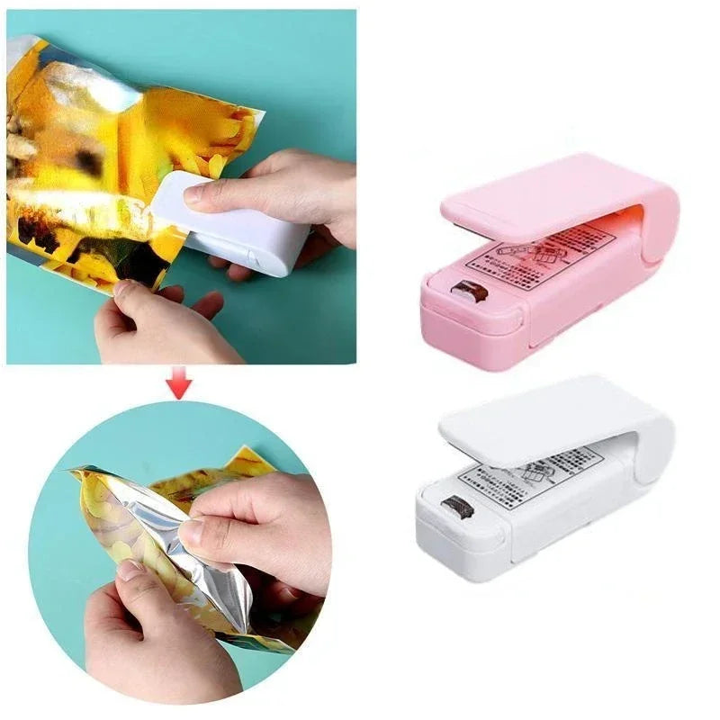 Mini Multi-function Sealer Plastic Storage Bag Sealing Machine Close