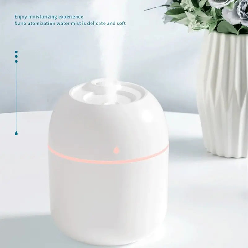 Portable Water Drop Humidifier USB Desktop Indoor Air Atomization