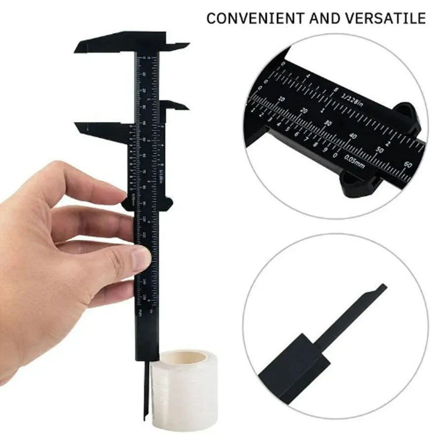 1PCS Plastic Vernier Caliper Digital Display Caliper Mini Text Play