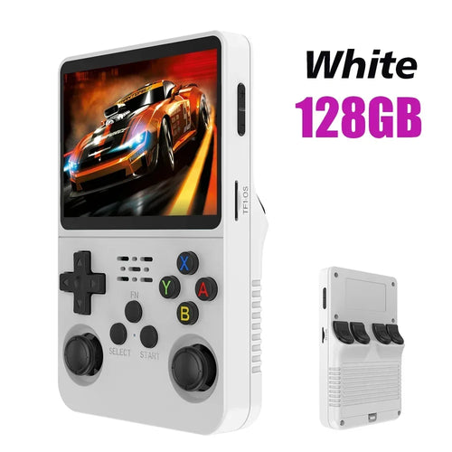 128G Retro Handheld Game Console Linux System 3.5 Inch IPS Screen