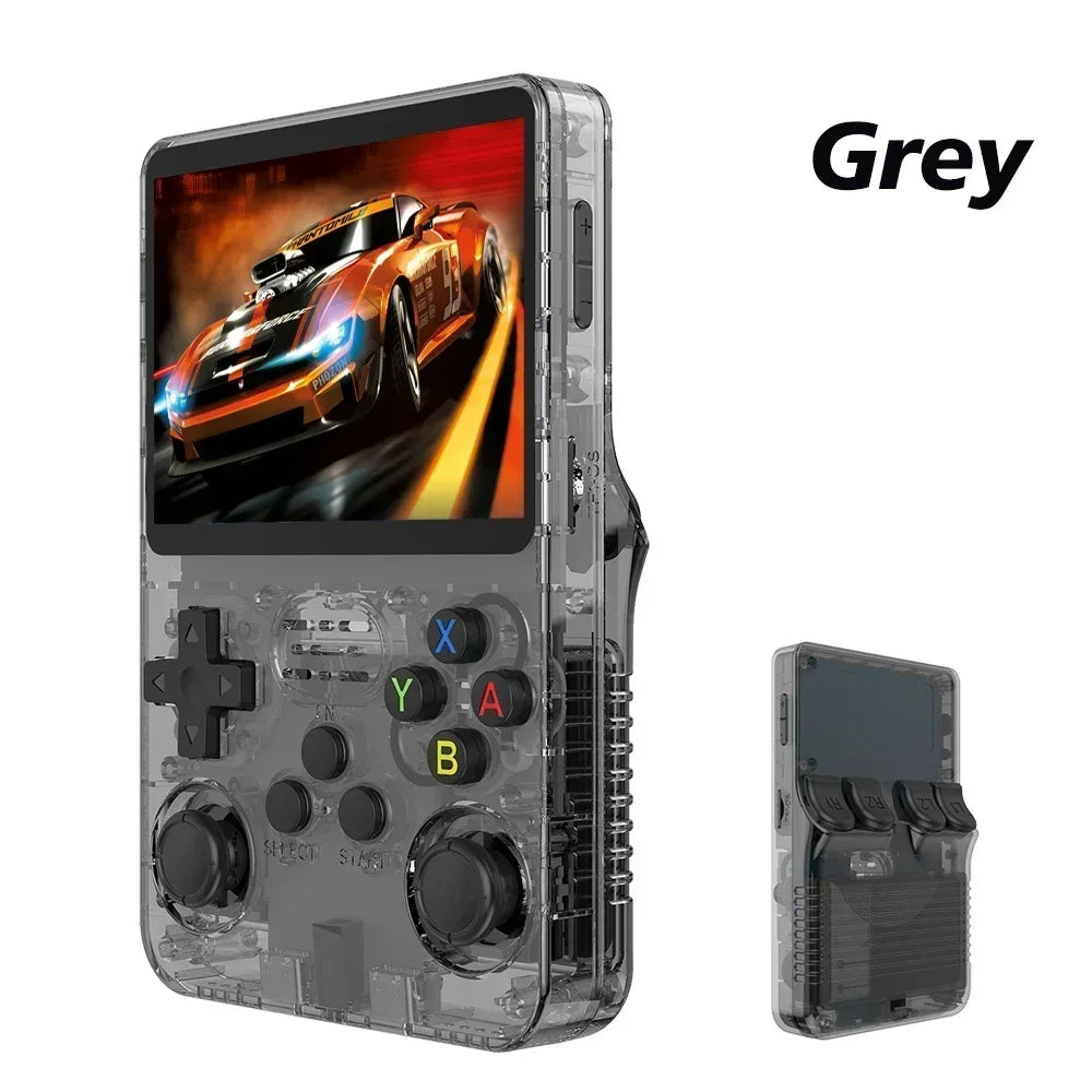 128G Retro Handheld Game Console Linux System 3.5 Inch IPS Screen