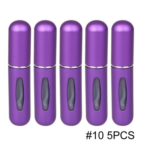 1/5/10PCS 5ml Portable Perfume Atomizer Mini Perfume Bottle Sample