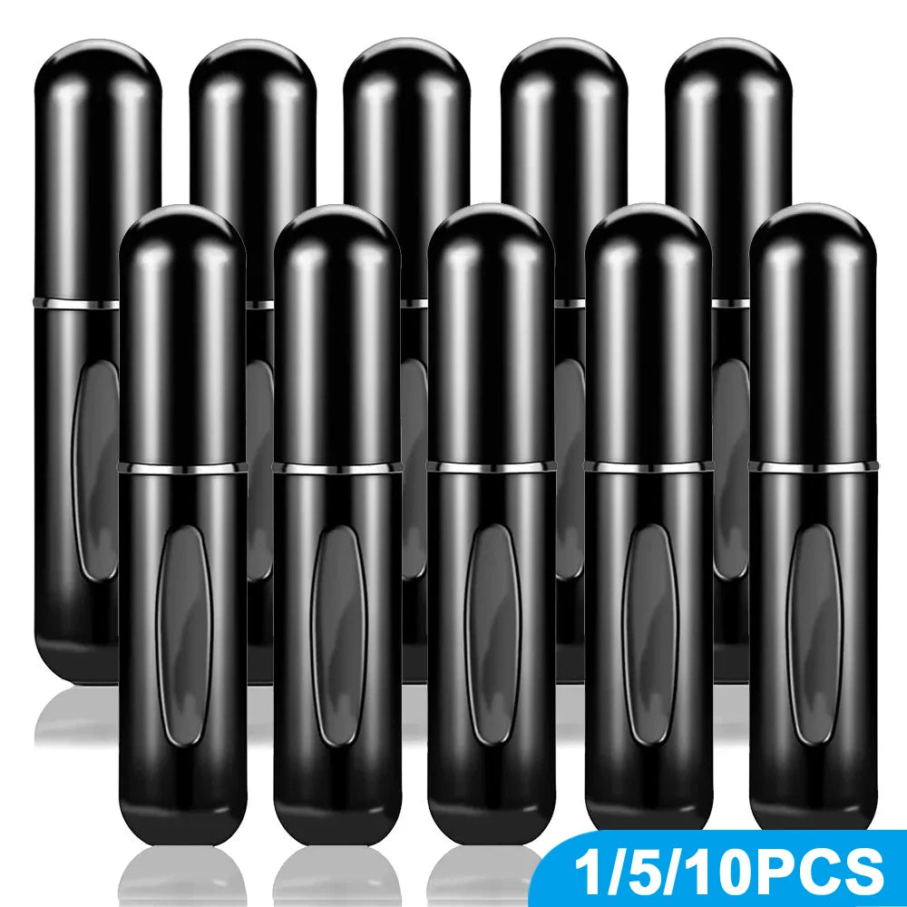 1/5/10PCS 5ml Portable Perfume Atomizer Mini Perfume Bottle Sample