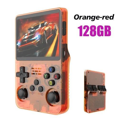 128G Retro Handheld Game Console Linux System 3.5 Inch IPS Screen