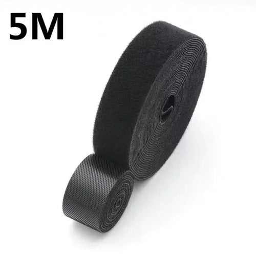 1/5M Cable Organizer Cable Management Wire Winder Tape Earphone Mouse