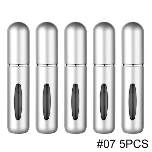 1/5/10PCS 5ml Portable Perfume Atomizer Mini Perfume Bottle Sample