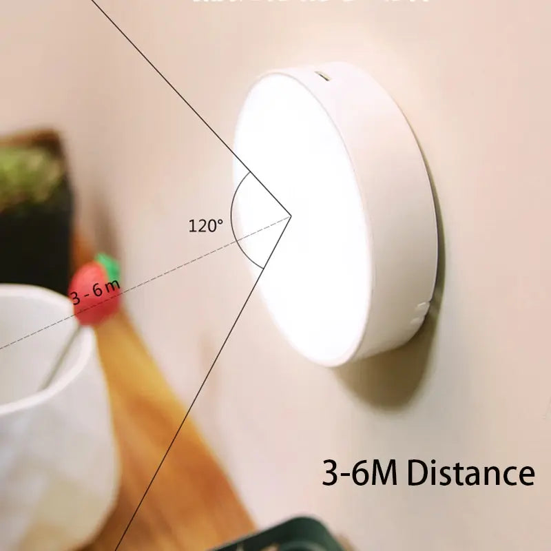 LED Smart Human Body Sensor Night Lamp Emergency Automatic Lighting