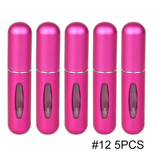 1/5/10PCS 5ml Portable Perfume Atomizer Mini Perfume Bottle Sample