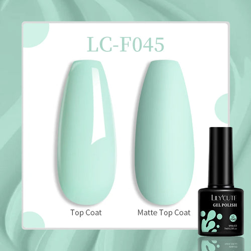 LILYCUTE 129 Colors 7ML Nail Gel Polish Nail Supplies Vernis Semi