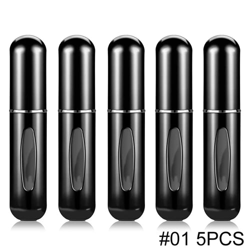 1/5/10PCS 5ml Portable Perfume Atomizer Mini Perfume Bottle Sample