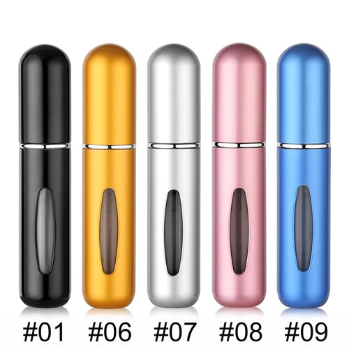 1/5/10PCS 5ml Portable Perfume Atomizer Mini Perfume Bottle Sample