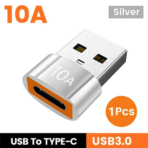 10A OTG USB 3.0 Type C OTG Adapter USB C Male to USB 3.0 Female Cable