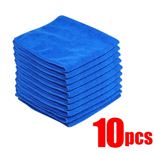 1-20Pcs Microfiber Towels Car Wash Drying Cloth Towel Household