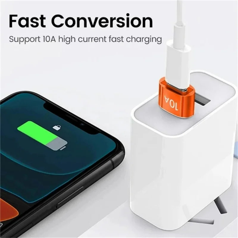 10A OTG USB 3.0 Type C OTG Adapter USB C Male to USB 3.0 Female Cable