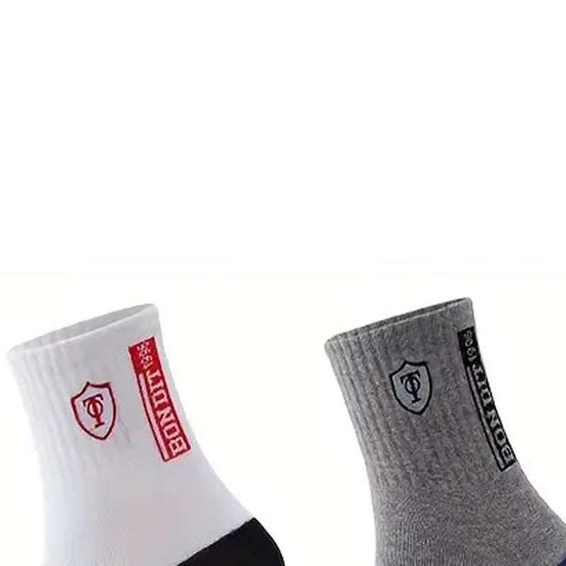 5/10 Pairs Breathable Men Casual Socks Trendy Versatile Autumn Winter