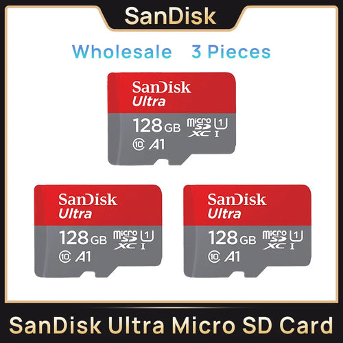 SanDisk Ultra A1 Micro SD Memory Card V10 C10 U1 32GB 64G 128G 256G