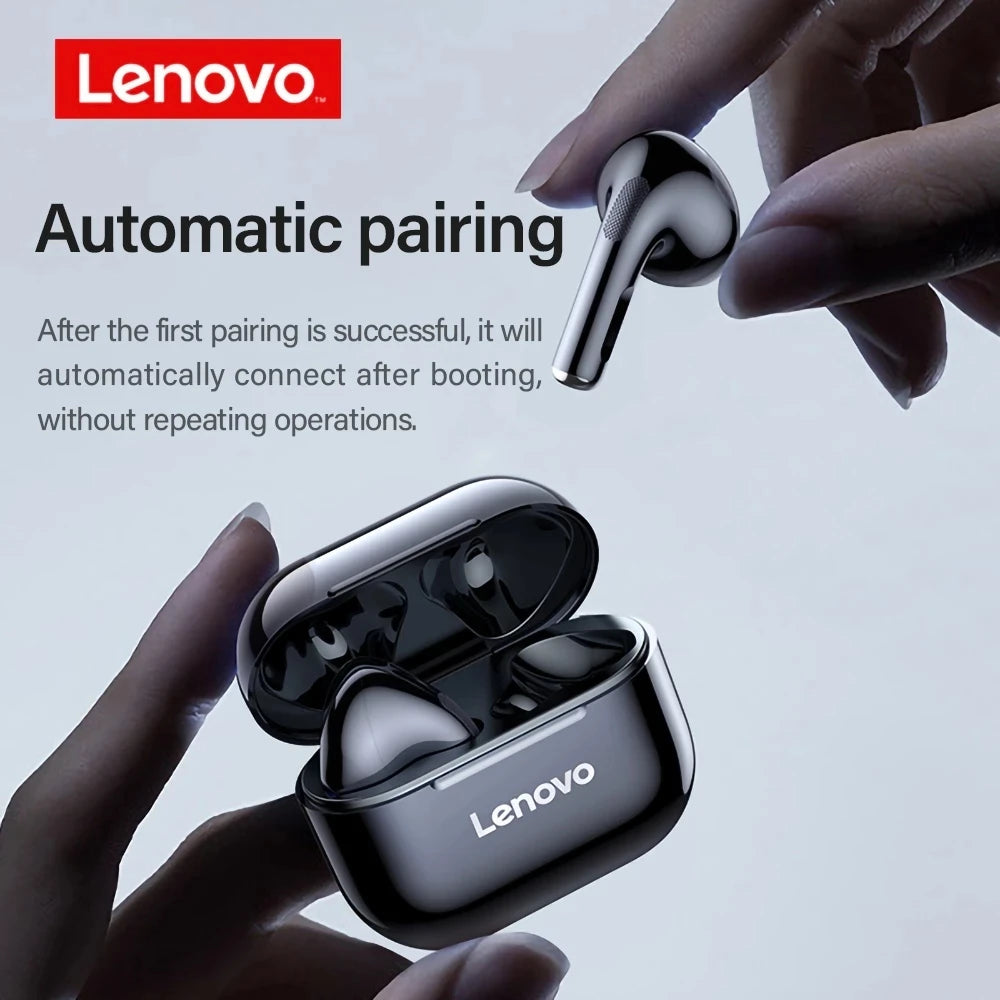 Original Lenovo lp40 Bluetooth Earphone 5.0 Immersive Sound HIFI TWS