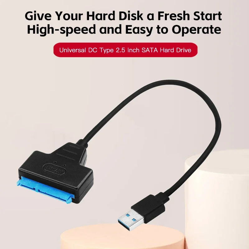 Hard Disk Adapter Cable 2.5 Inch USB Easy Drive Cable Hard Drive Easy