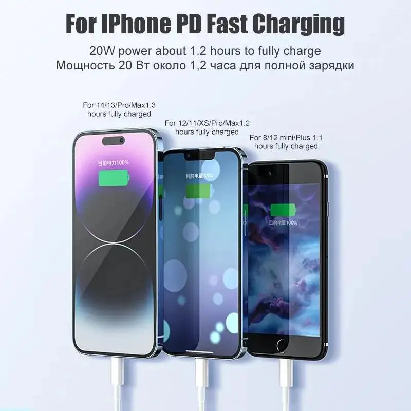 For APPLE PD 20W Fast Charging Cable For iPhone 13 12 11 14 Pro Max