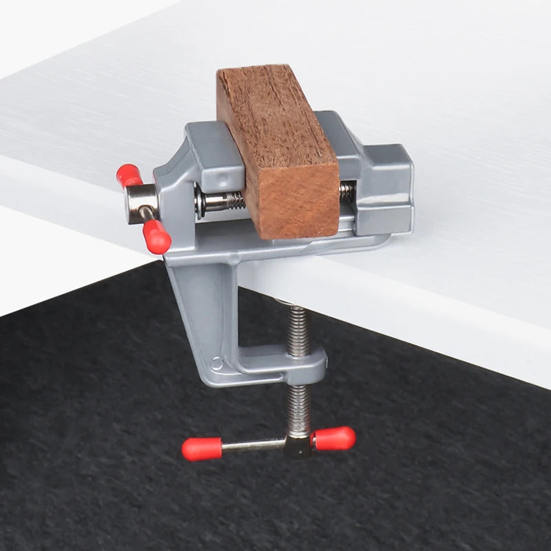 Mini Bench Vise Muliti-Funcational 3.5&quot Aluminum Miniature Small