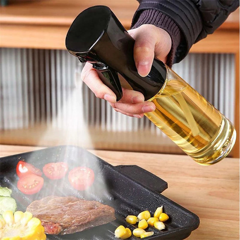 1PC 300ML Olive Oil Spray Bottle Kitchen, Soy Sauce Vinegar Seasoning