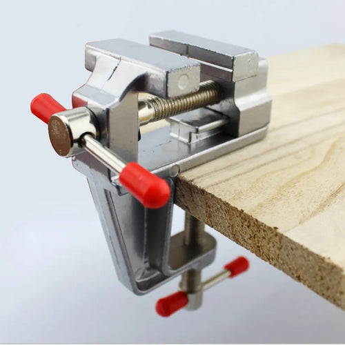 Mini Bench Vise Muliti-Funcational 3.5&quot Aluminum Miniature Small