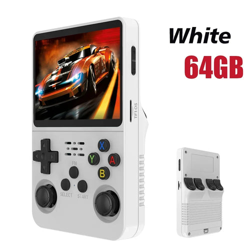 128G Retro Handheld Game Console Linux System 3.5 Inch IPS Screen