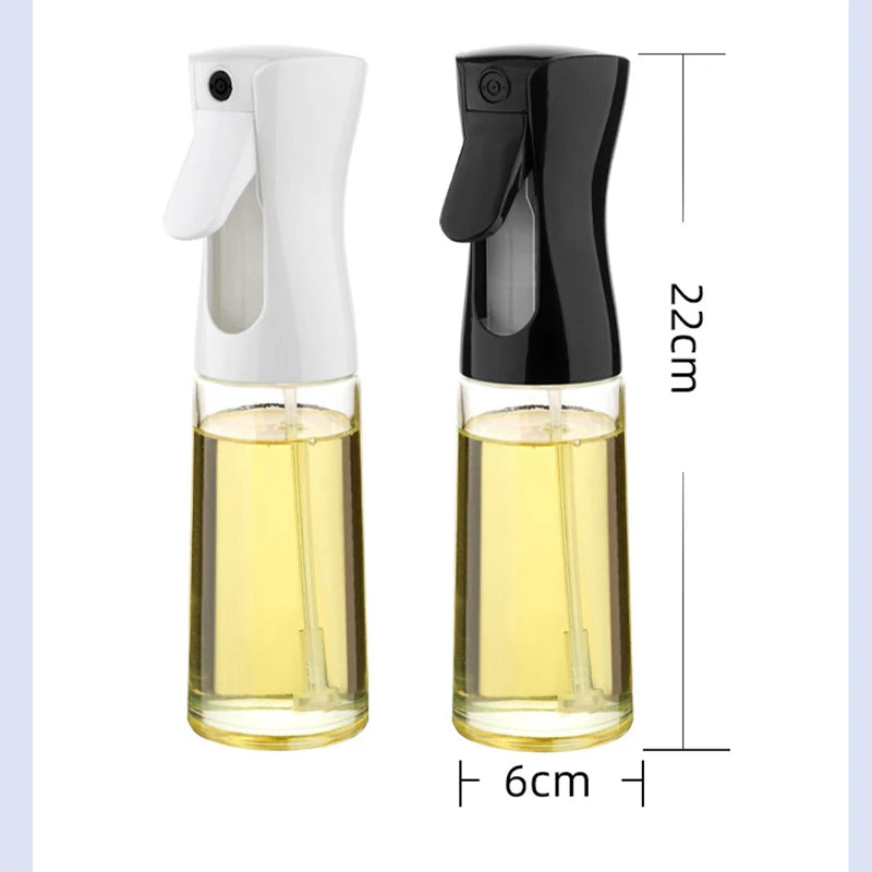 1pc 200ml/300ml Oil Spray Bottle Kitchen Cooking Olive Oil Dispenser