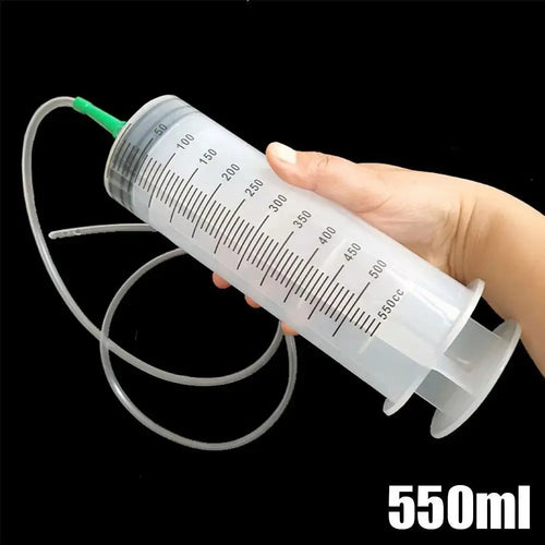 100/300/550ml Large Capacity Syringes Oil Pump With 1m Hose Pet