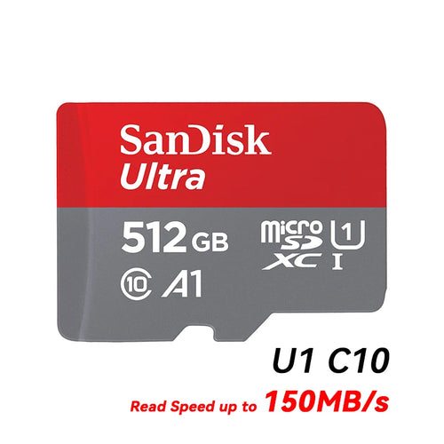 SanDisk Ultra A1 Micro SD Memory Card V10 C10 U1 32GB 64G 128G 256G