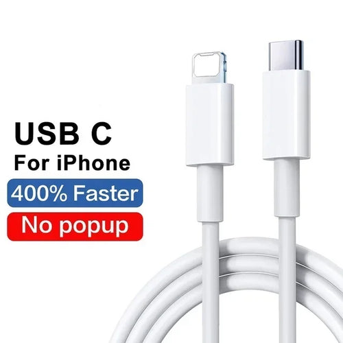 30W Fast Charging Cable For Apple iPhone 14 13 12 11 Pro Max Mini USB