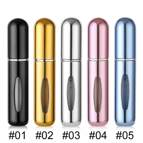 1/5/10PCS 5ml Portable Perfume Atomizer Mini Perfume Bottle Sample