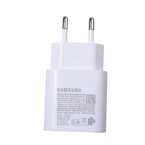 Original Samsung 25w Charger Type C Super Fast Charge Adapter For