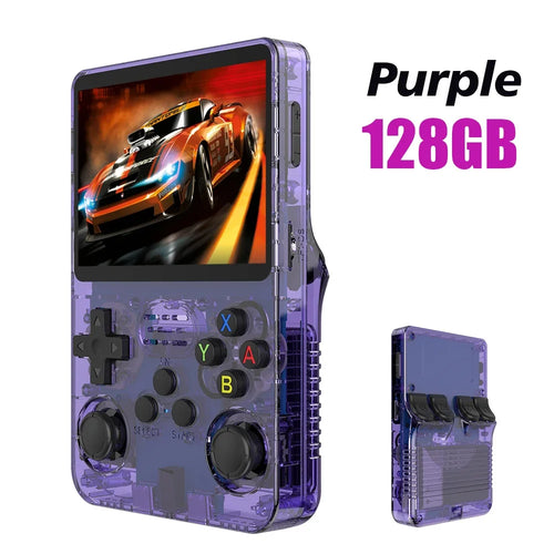 128G Retro Handheld Game Console Linux System 3.5 Inch IPS Screen