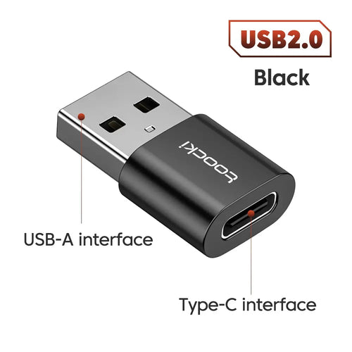 Toocki OTG USB 3.0 To Type C Adapter Micro To Type C Male To USB 2.0