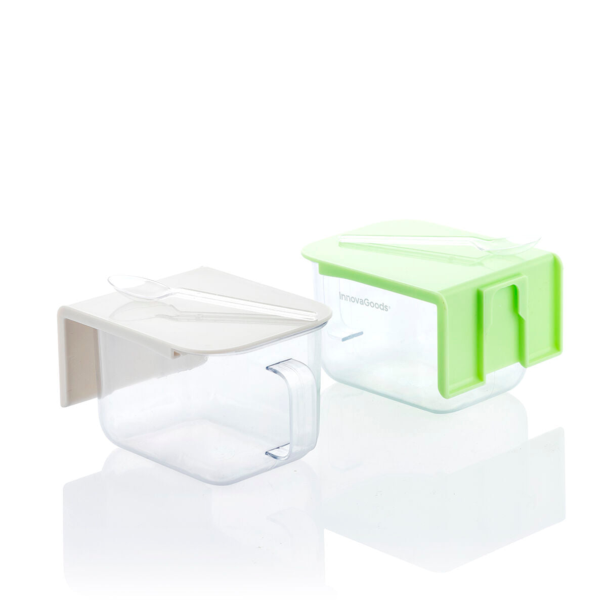 Removable Adhesive Kitchen Containers Handstore InnovaGoods Pack of 2