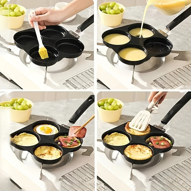 Versatile 4Cup NonStick Skillet Fry Eggs Pancakes and Burgers