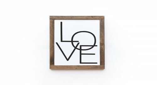 Valentine's Day Wood Signs