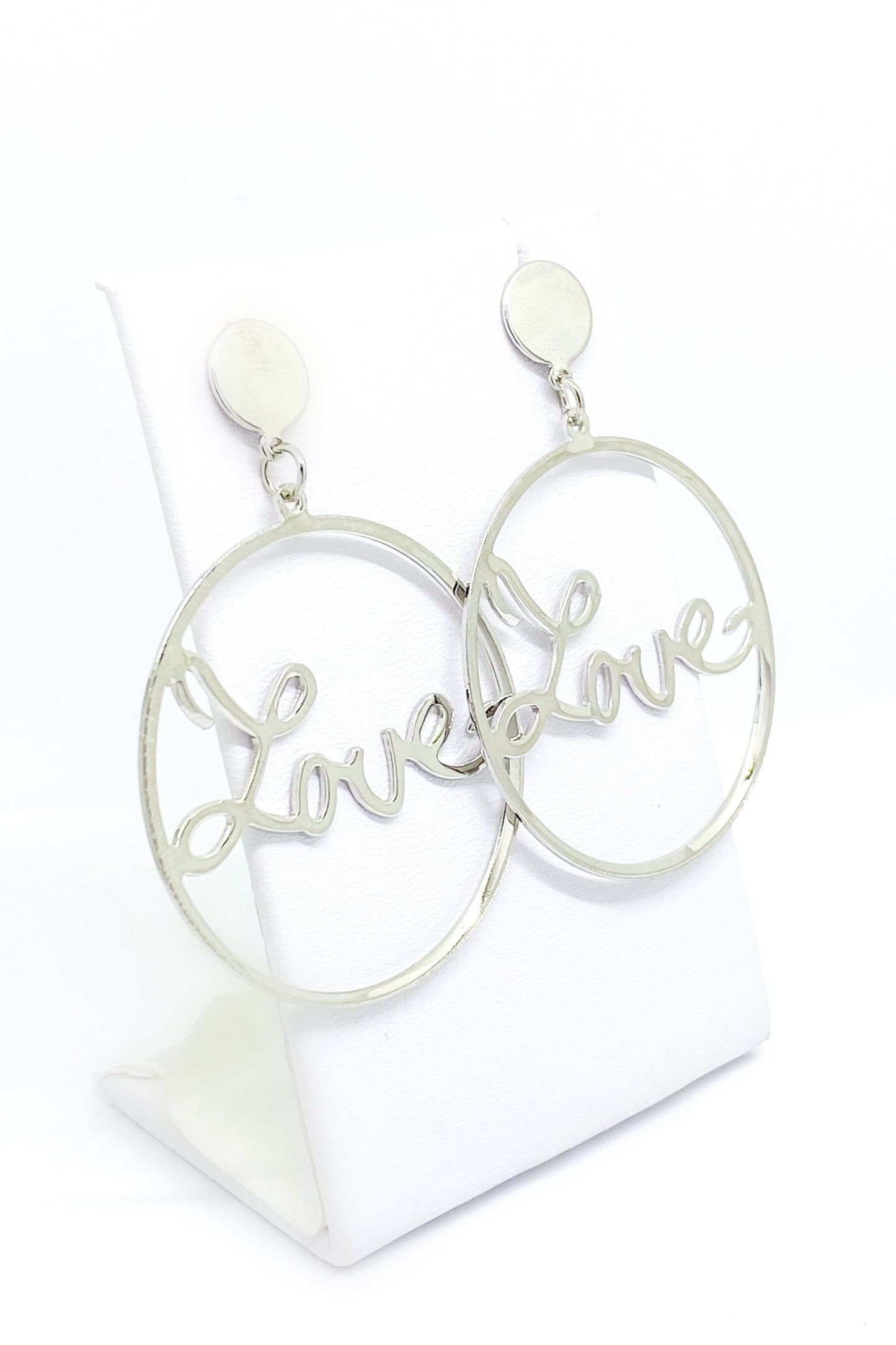 Hoops - Love Earrings